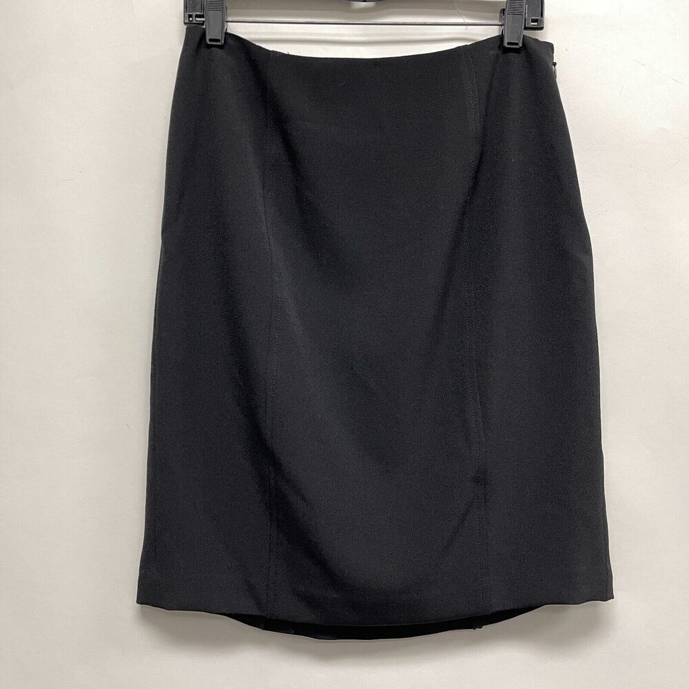 Kasper Women's Pencil Straight Skirt Size 4 Petite‎ Black Lined
